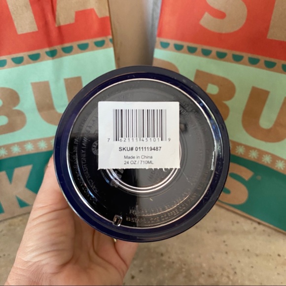 ✨Starbucks Multi Color Sequin Cold Cup 24oz. NWT - Picture 7 of 7